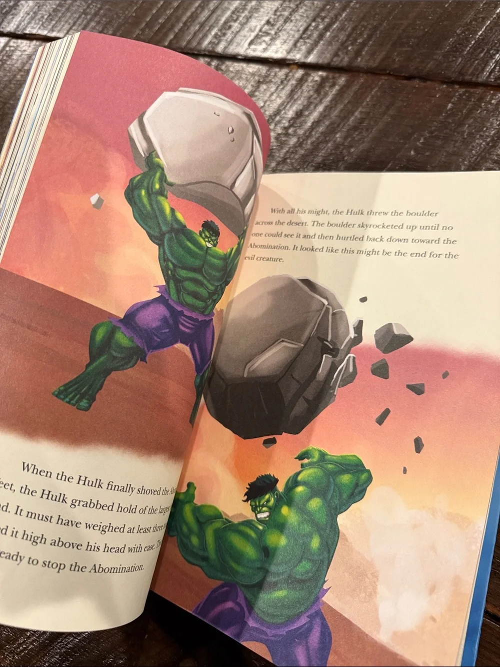 Marvel 5 Minute Stories Book - Blue, Red, Green, Gold